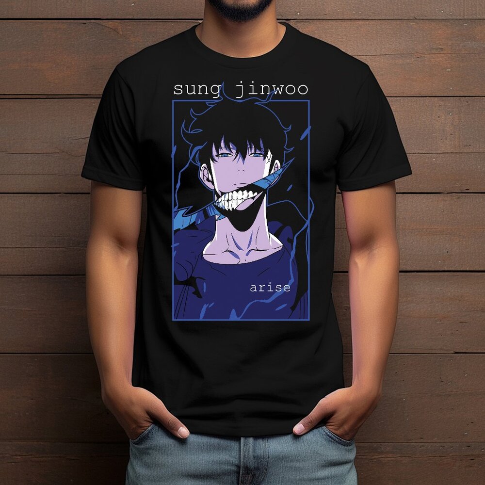 Solo Leveling Custom Anime T-shirt